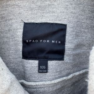 Beige Wool Blend Overshirt Jacket