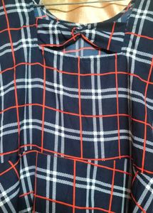 Classic Plaid Maxi Dress