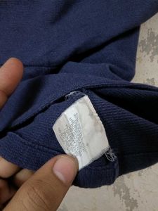 Korean Y2K knit Henley shirt