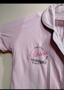 Cute Pink Pajama Set