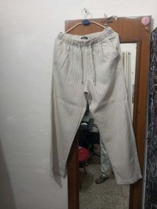 Striped Casual Trousers