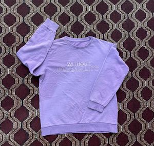 Lavender Crewneck Sweatshirt