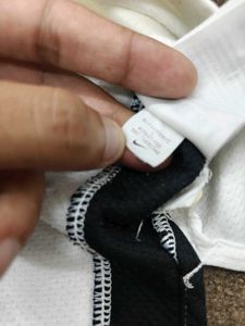 Nike Dri-FIT White Polo Shirt