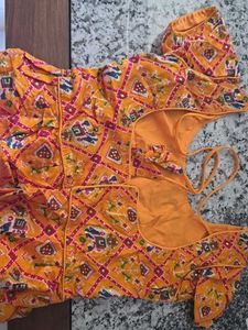 Vibrant Ethnic Print Blouse
