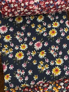 5 set Floral Print Dress Material Bundle