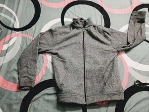 Unused Grey Zip sweater