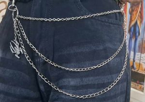 Chunky Chain Belt with Charm