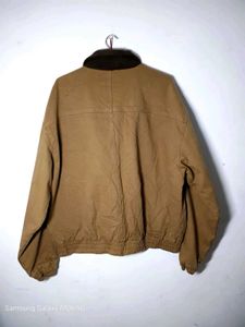 Men's Tan Bomber Jacket