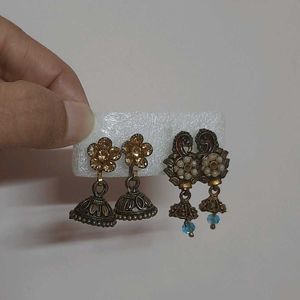 Ethnic Elegance Earrings Combo Set 💙