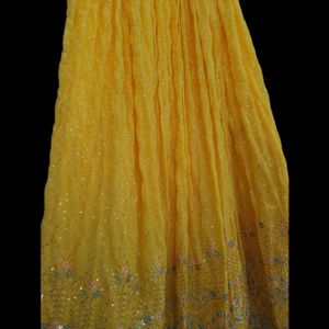 Yellow Colour Lehenga Choli