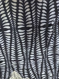 Contemporary Abstract Print Long-Sleeve Top