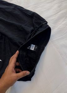 Nike Black Swoosh Joggers
