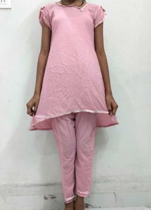Pretty Pink Kurta Set