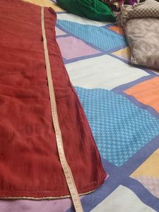 Vibrant Red Dress Material for Custom Outfits