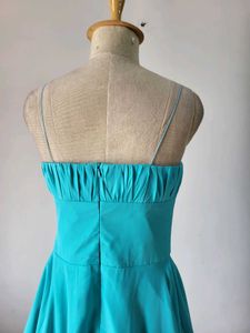 Beautiful Teal Strapless Dress