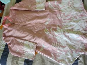 Elegant Pink Floral Kurta Set