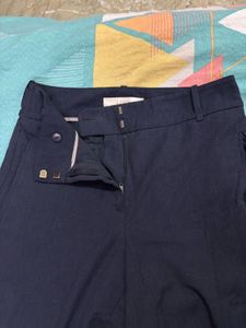 LOFT Dark Navy Formal Trousers | 26 Waist