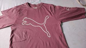 Puma Girls Logo T-Shirt