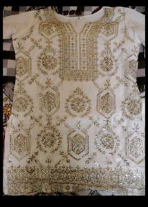 Elegant Embellished Kurta Set