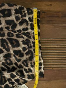 leopard print maxi skirt