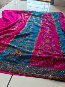 this is lengha saree