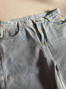 Light Wash Wide Leg Jeans