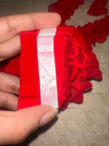 Victoria Secret Lace Trim Halter Bralette