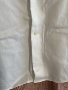 Classic White Men's Dress Shirt