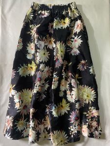 Floral Print Skirt