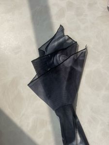 Y2K Sheer Mesh Flare Sleeve Crop Top (NWT)