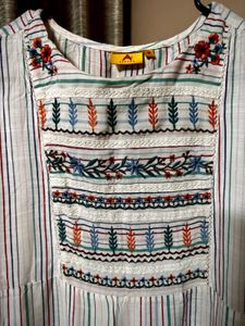White A-Line Kurta