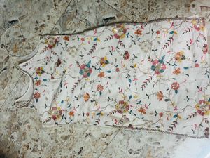 Embroidered White Kurti🤍🤎❤️