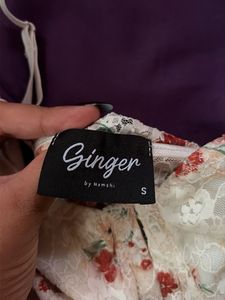 Floral Lace Corset Top