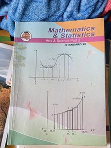 Unused Mathematics &amp; Statistics Part 2,  12th std