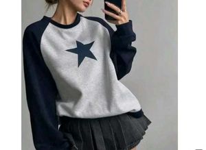 Star Graphic Raglan Sweatshirt
