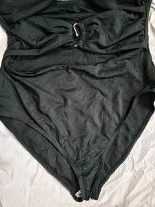 Black One-Piece Swimsuit
