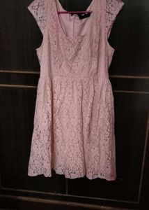 Chic Lace A-Line Dress