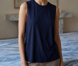 Black Sleeveless Tank Top