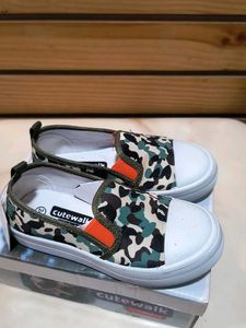 Cool Camo Slip-On Shoes