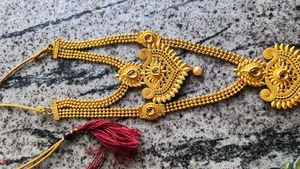 Gold Necklace Set New