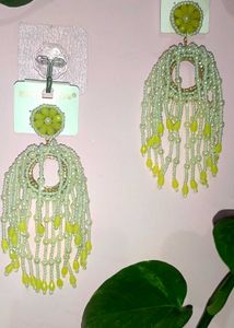 Handmade Charming Beaded Dangle Earrings
