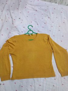 Mustard Yellow Long Sleeve Top