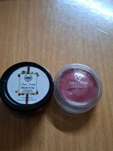 2 Lip &amp; Cheek Tints. A free lipstick.