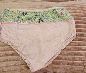 Floral Lace Trim Panties