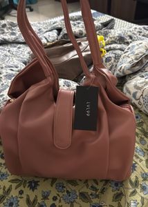 Chic Dusty Rose Handbag