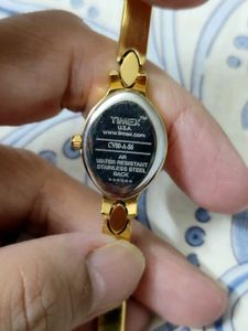 Timex Women's Gold Tone Bracelet Watch