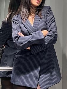 Navy blue blazer dress