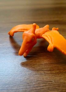 Kinder Joy Jurassic world Orange Pterodactyl Toy
