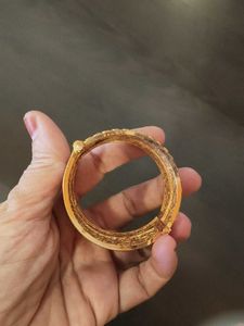 Exquisite Gemstone Bangle Pair