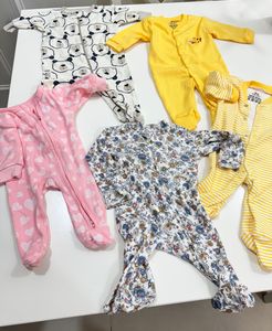 Soft &amp; Cute Baby Onezies - Bundle of 5